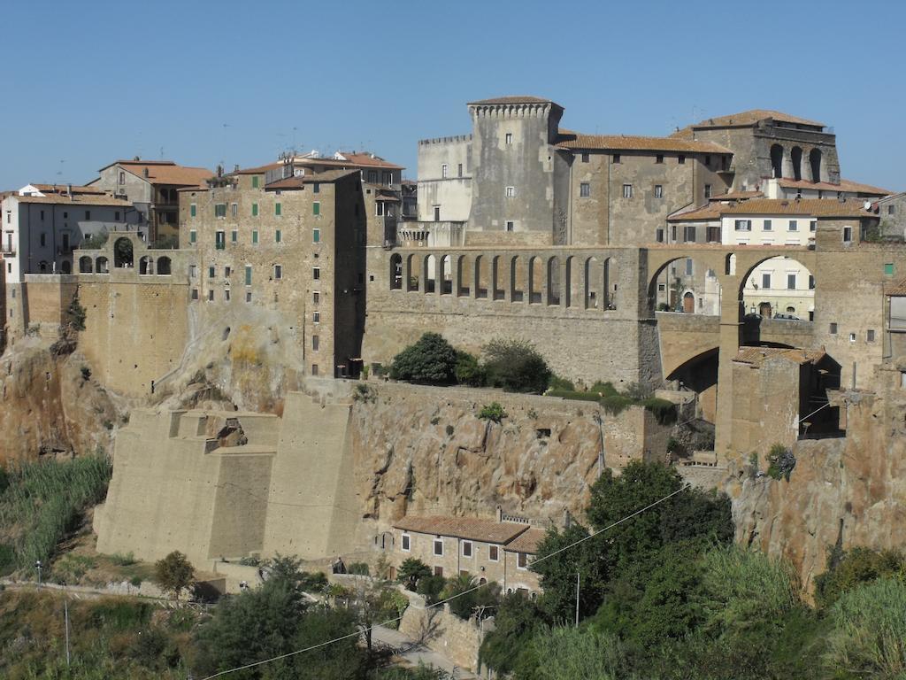 Ferienwohnung La Casa Del Ghetto Pitigliano Exterior foto